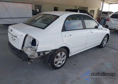 2008 Kia Spectra Ex from USA, damaged, VIN KNAFE121785539170